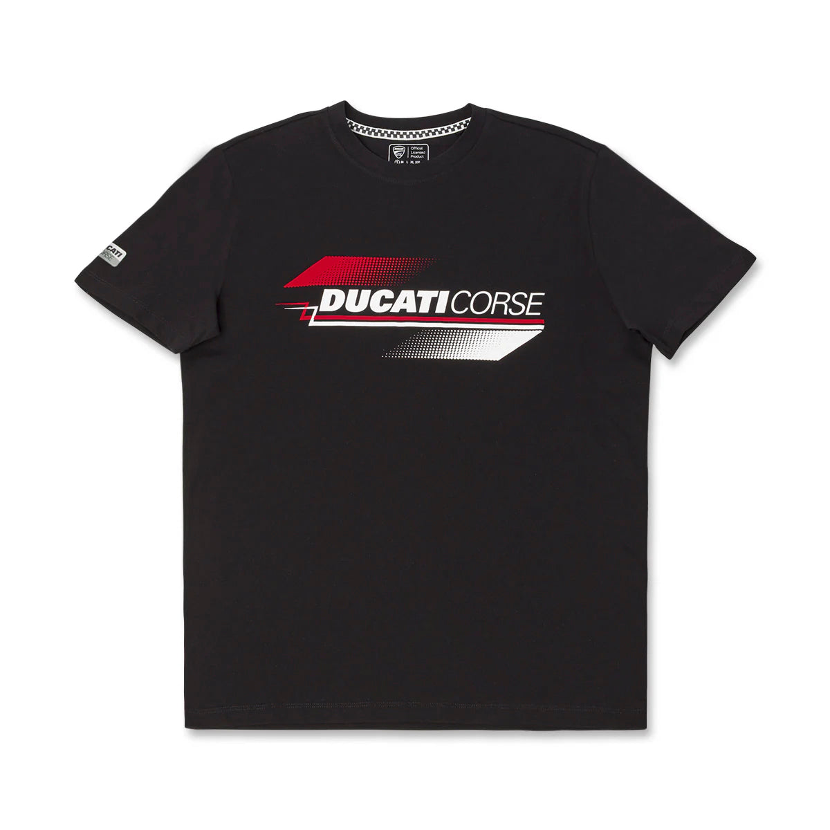 DUCATI DC26MA03 BLACK T-Shirt Uomo 