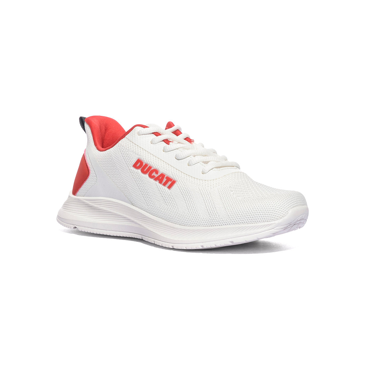 DUCATI DU25M100 WHITE RED Sneakers Uomo 