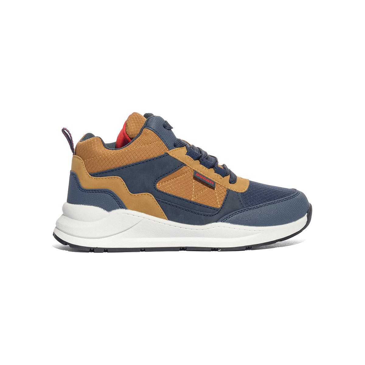 DUCATI DU42G309 TAN NAVY RED Sneakers Ragazzo 