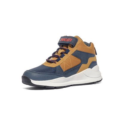 DUCATI DU42P309 TAN NAVY RED Sneakers Bambino 