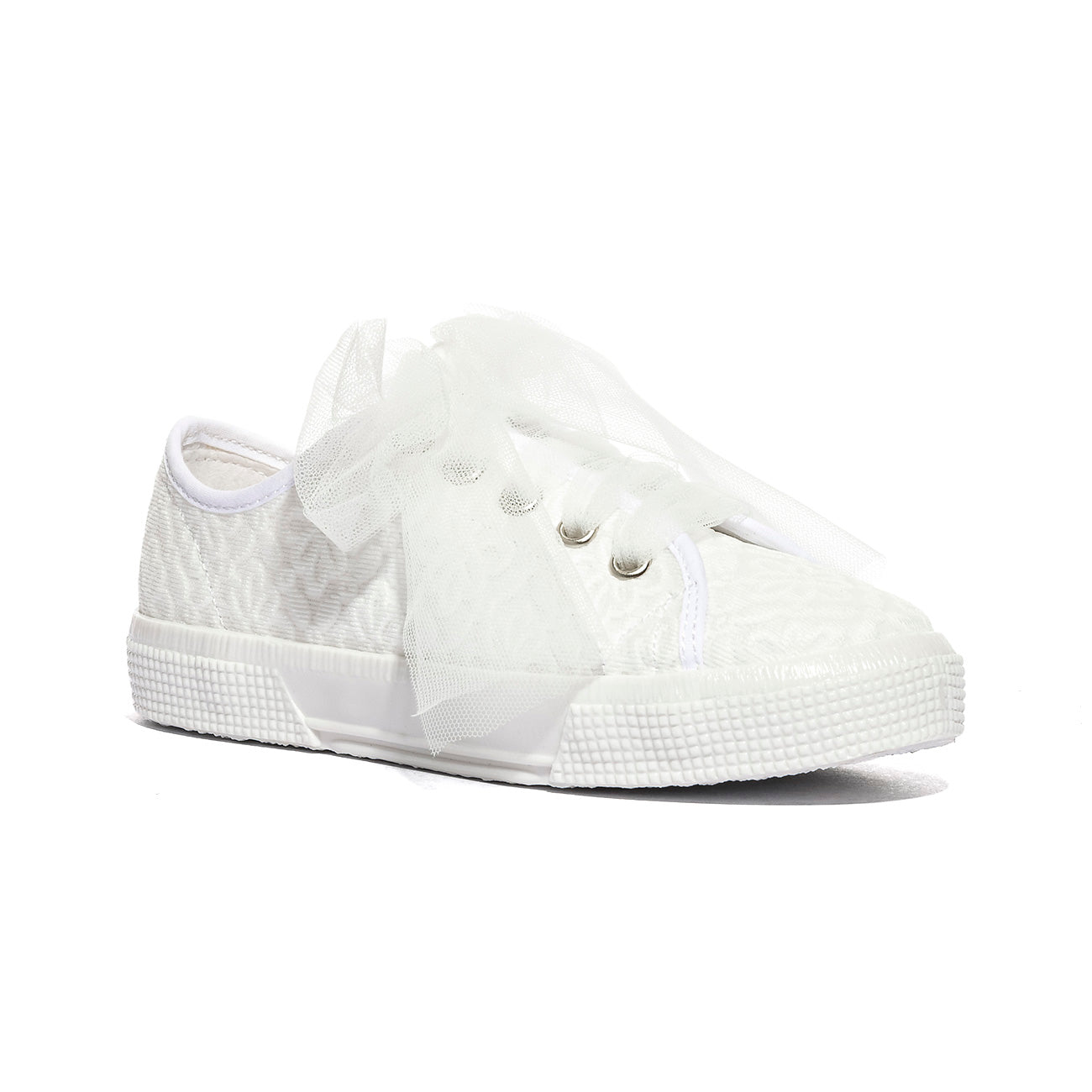 DXO 105 FLOWERS BIANCO Sneakers Bambina 