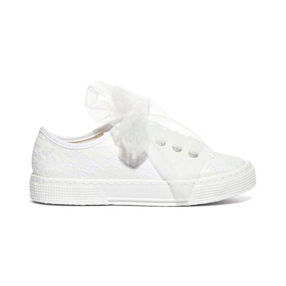 DXO 105 PIZZO BIANCO Sneakers Bambina 