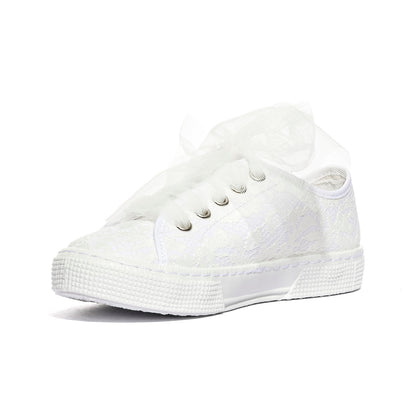 DXO 105 PIZZO BIANCO Sneakers Bambina 