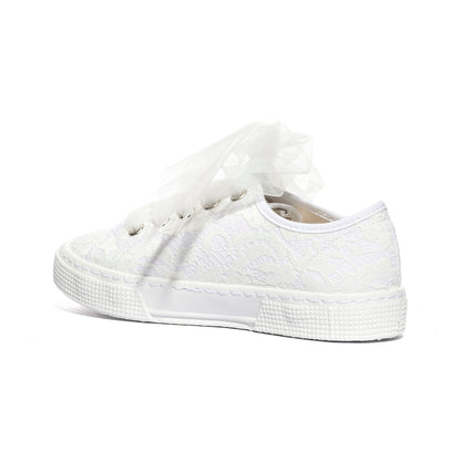 DXO 105 PIZZO BIANCO Sneakers Bambina 
