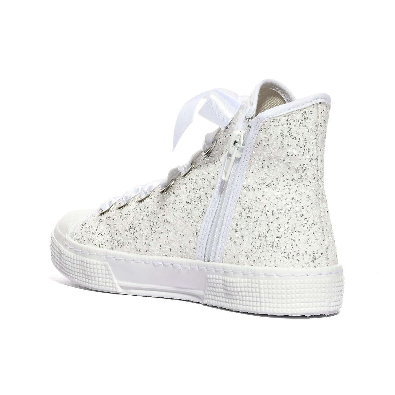 DXO C88 GLITTER BIANCO Sneakers Bambina 
