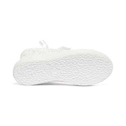 DXO C88 GLITTER BIANCO Sneakers Bambina 
