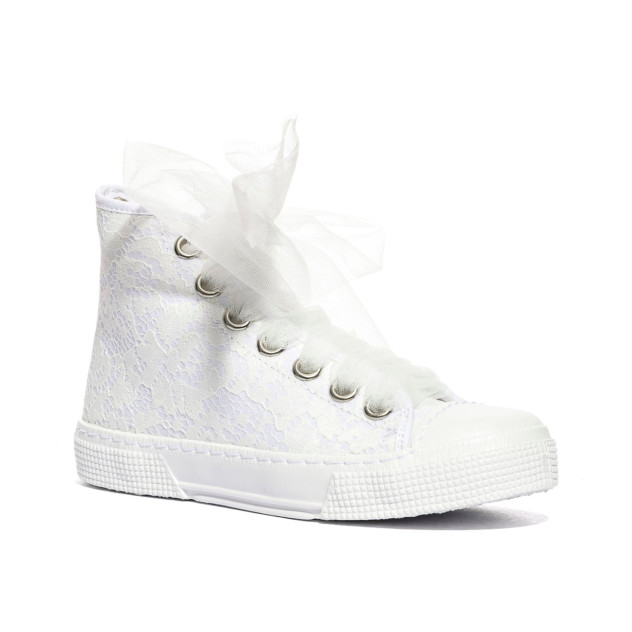 DXO C88 PIZZO BIANCO Sneakers Bambina 