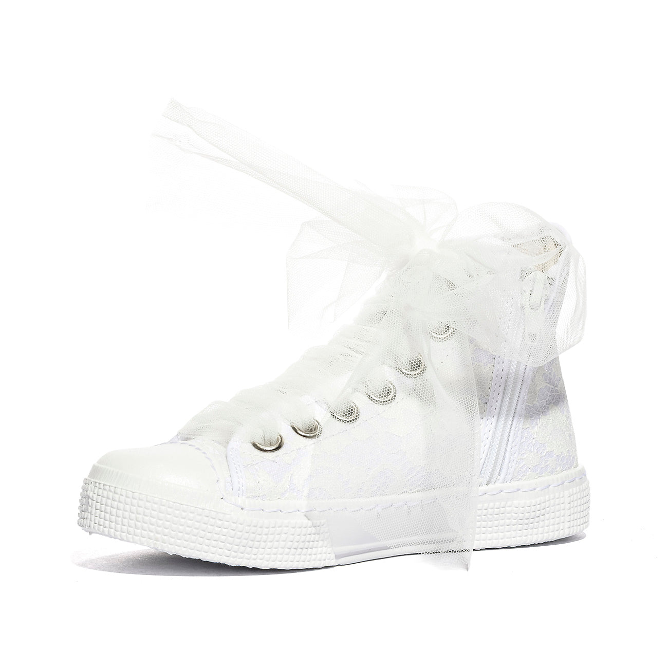 DXO C88 PIZZO BIANCO Sneakers Bambina 