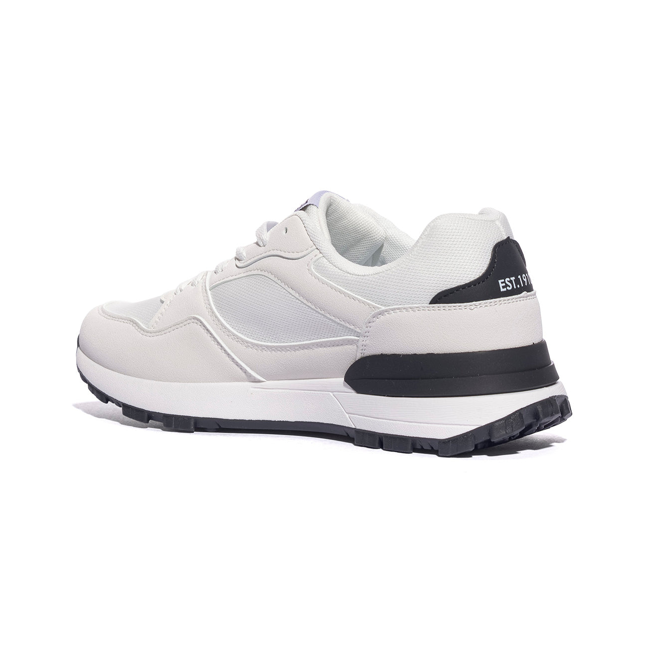 EVERLAST EV-3369 WHITE BLACK Sneakers Uomo 