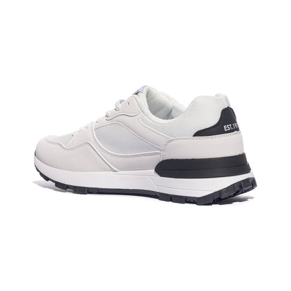 EVERLAST EV-3369 WHITE BLACK Sneakers Uomo 