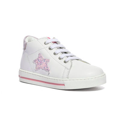FALCOTTO 0012015315.10.2N68 WHITE PINK Sneakers Bambina 