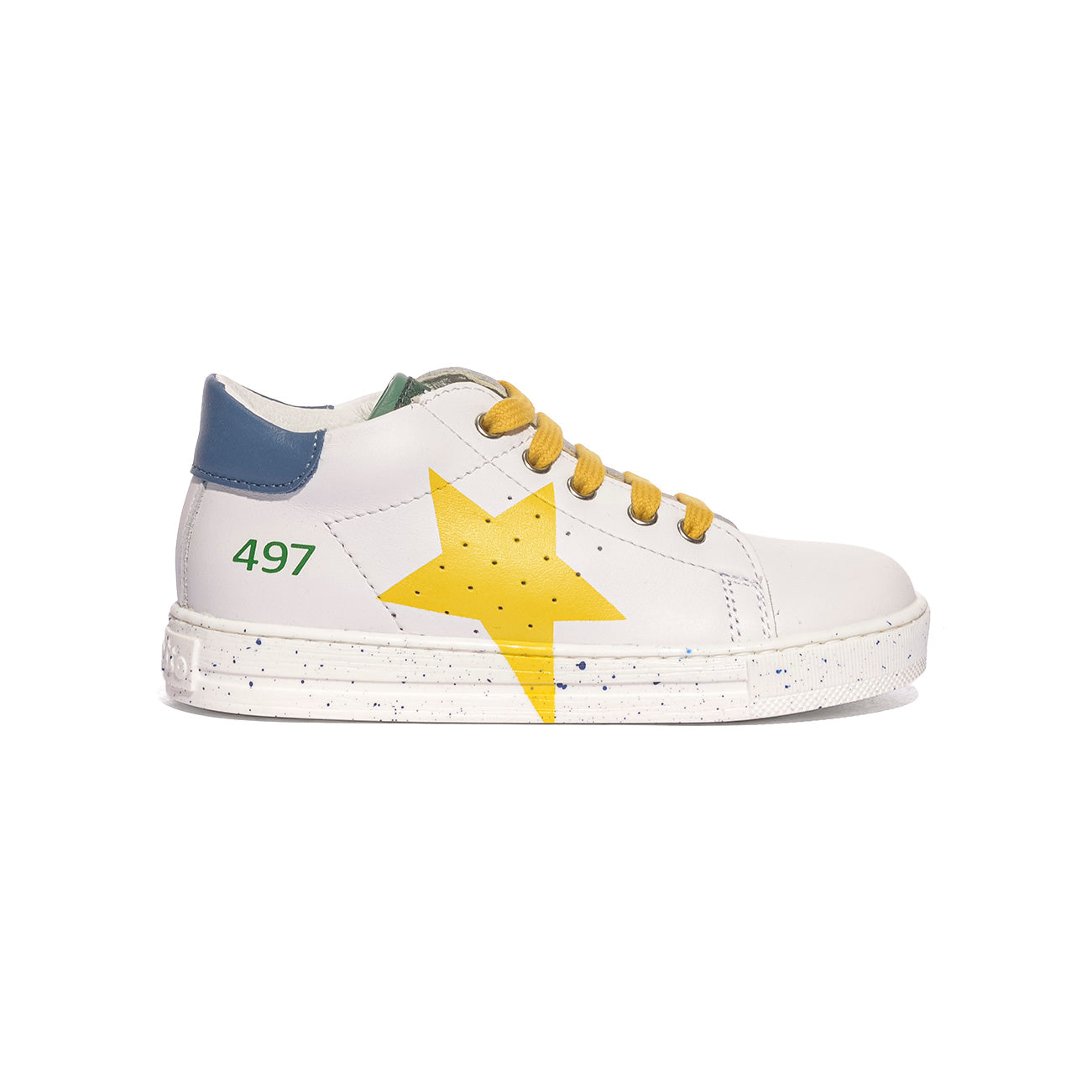 FALCOTTO 0012015331.01.2N64 WHITE AZURE YELLOW Sneakers Bambino 