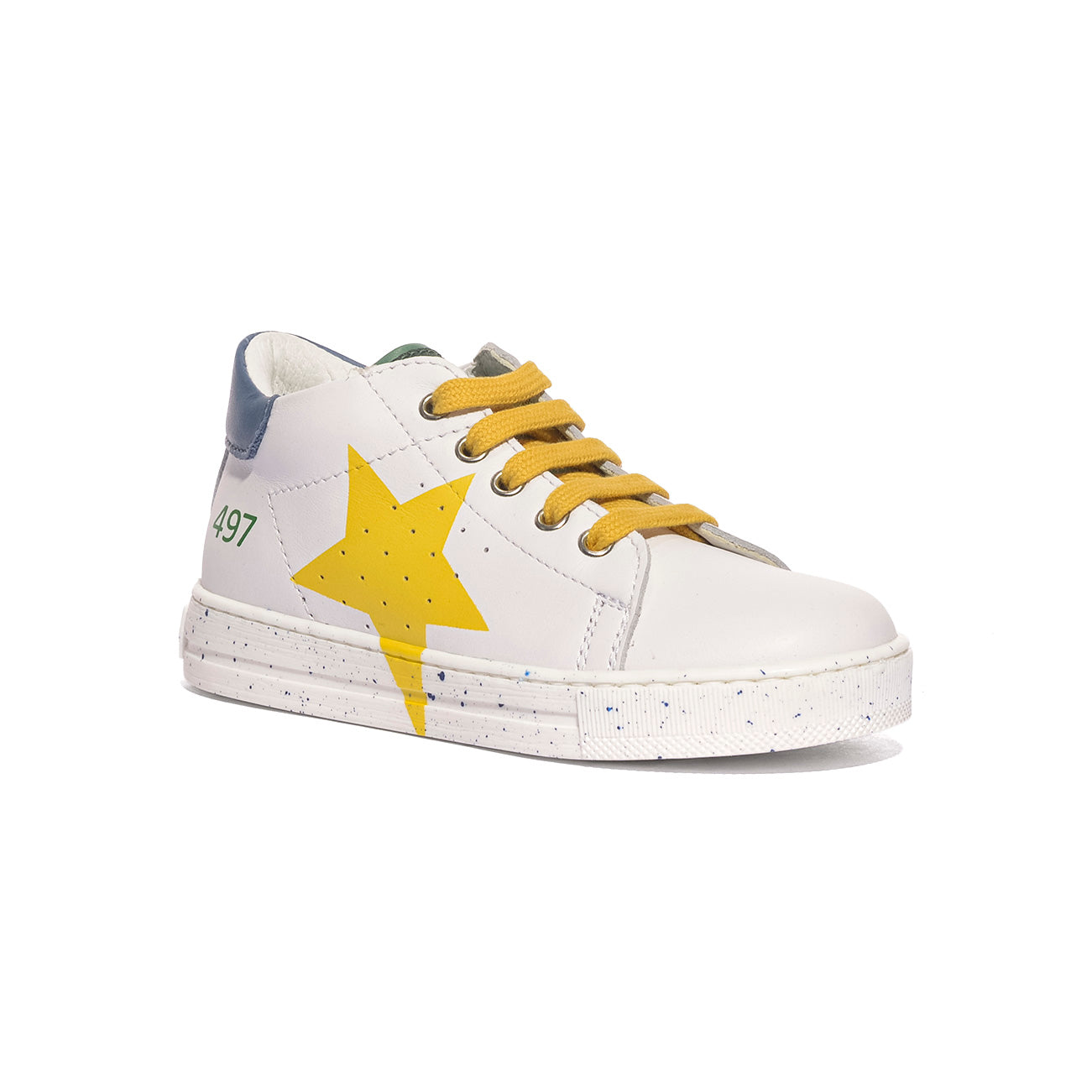 FALCOTTO 0012015331.01.2N64 WHITE AZURE YELLOW Sneakers Bambino 