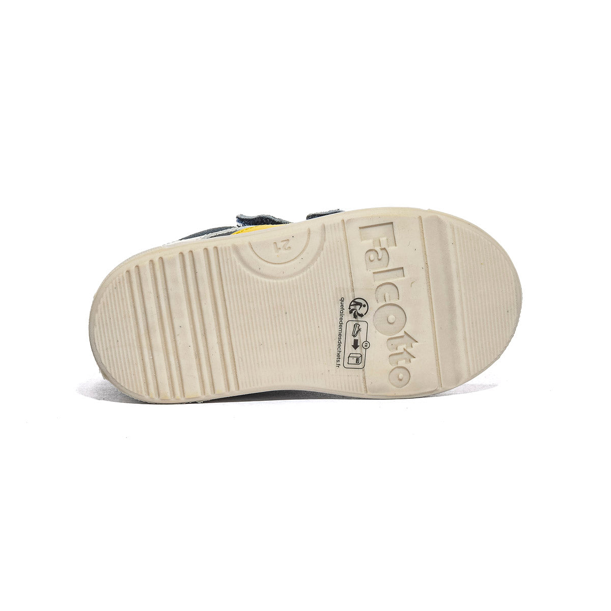 FALCOTTO 0012015339.40.1C67 NAVY YELLOW Sneakers Bambino 