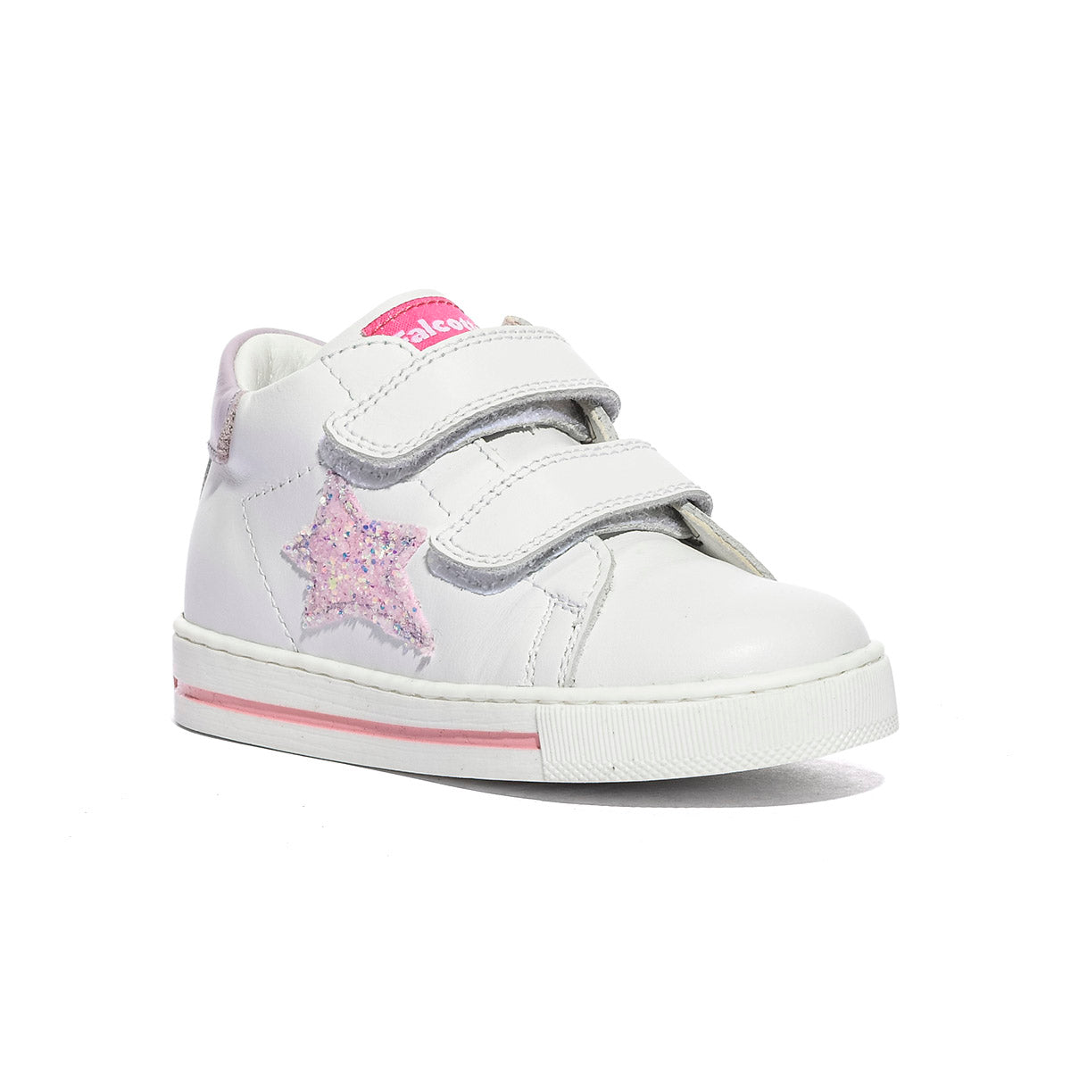 FALCOTTO 0012015350.10.2N68 WHITE PINK Sneakers Bambina 
