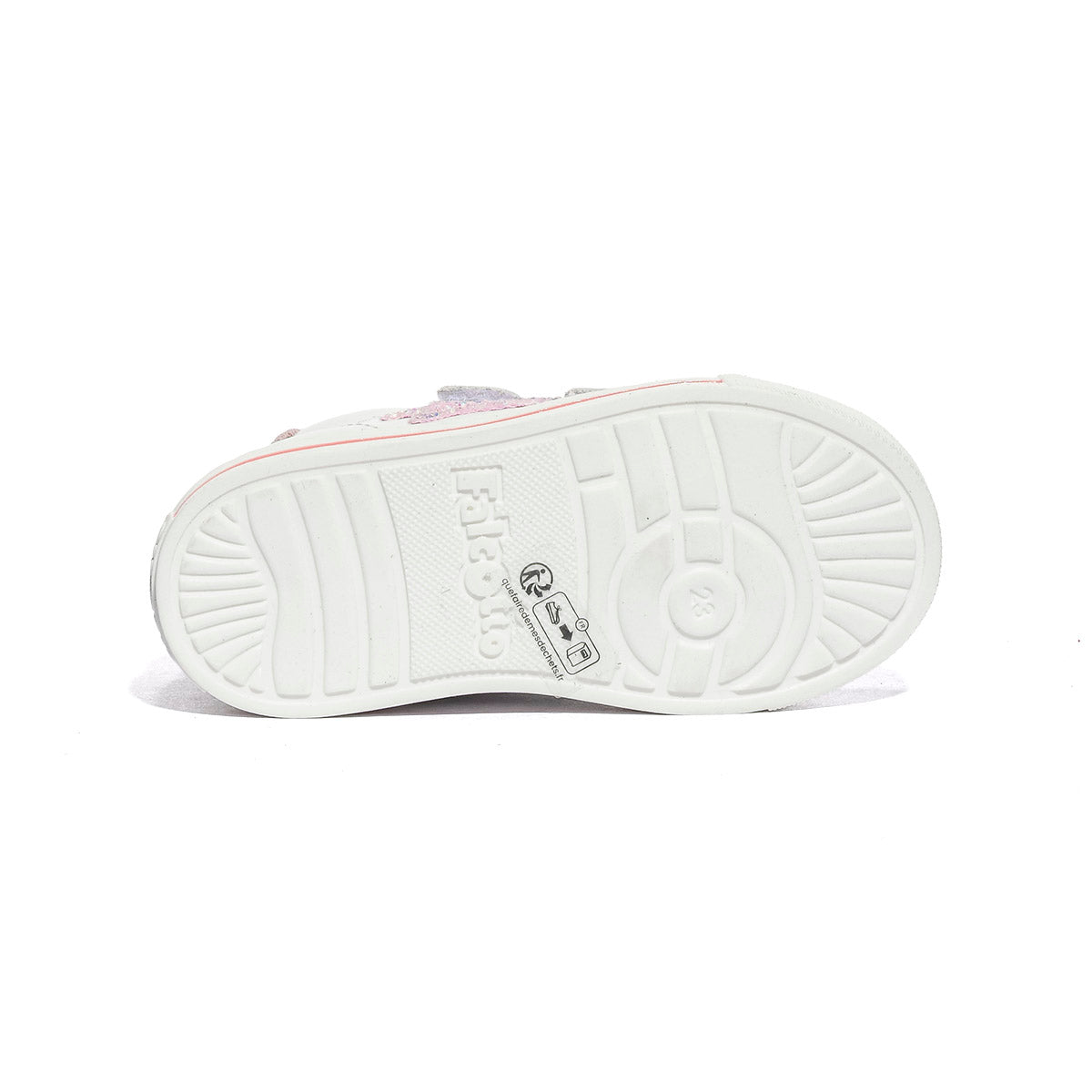 FALCOTTO 0012015350.10.2N68 WHITE PINK Sneakers Bambina 