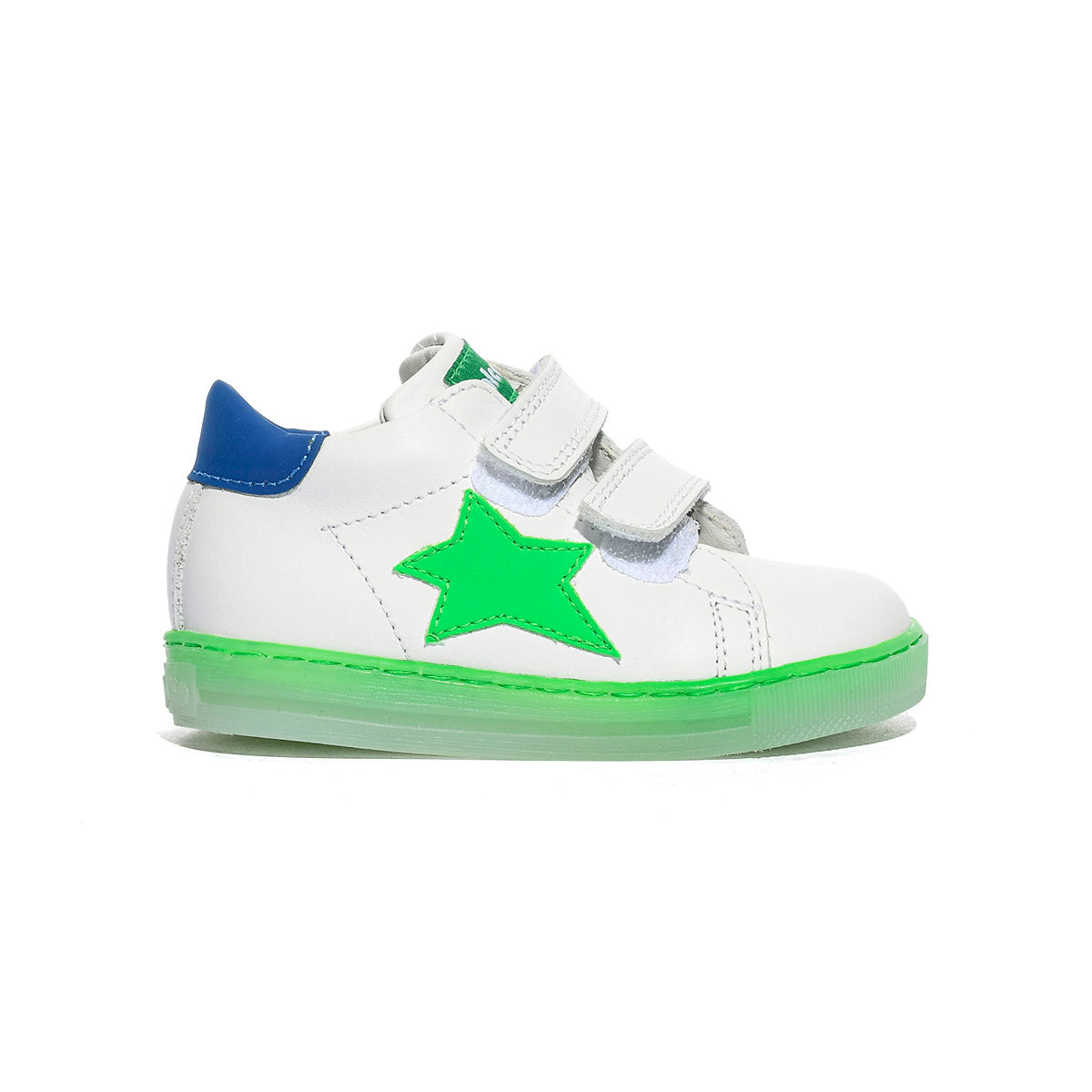 FALCOTTO 0012015350.95.1N18 WHITE GREEN Sneakers Bambino 
