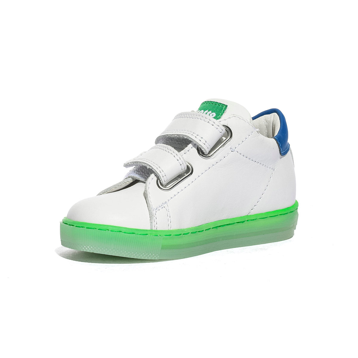 FALCOTTO 0012015350.95.1N18 WHITE GREEN Sneakers Bambino 