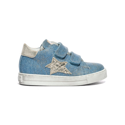 FALCOTTO 0012015350.C4.1C63 JEANS PLATINUM Sneakers Bambina 
