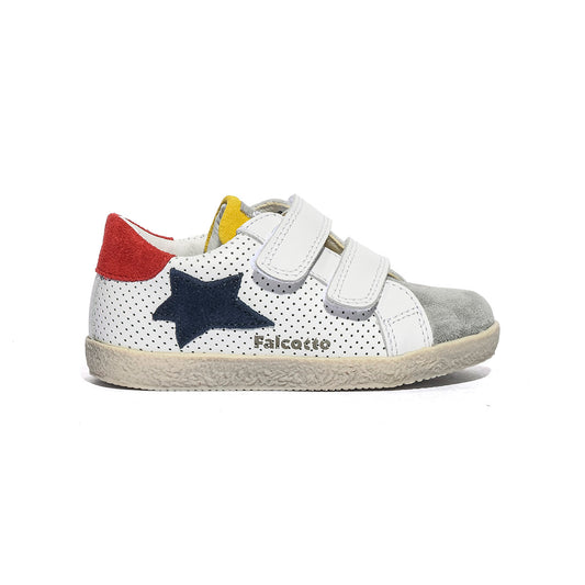 FALCOTTO 0012016752.19.1B29 WHITE RED Sneakers Bambino 