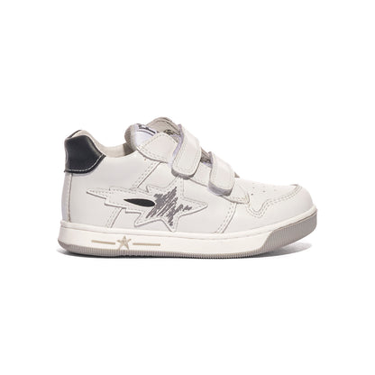 FALCOTTO 0012016966.02.1N20 WHITE BLACK Sneakers Bambino 