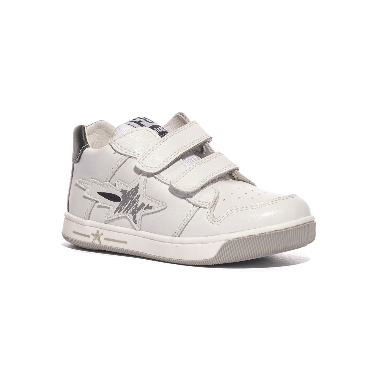 FALCOTTO 0012016966.02.1N20 WHITE BLACK Sneakers Bambino 