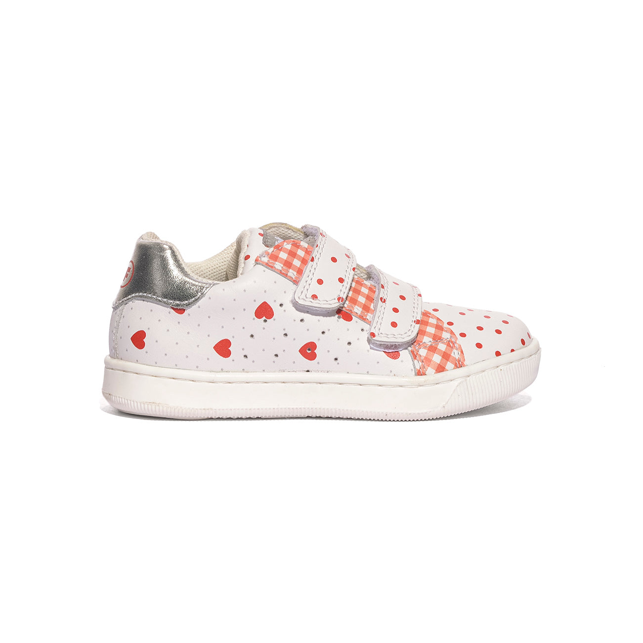 FALCOTTO 0012017749.11.2N16 WHITE RED Sneakers Bambina 