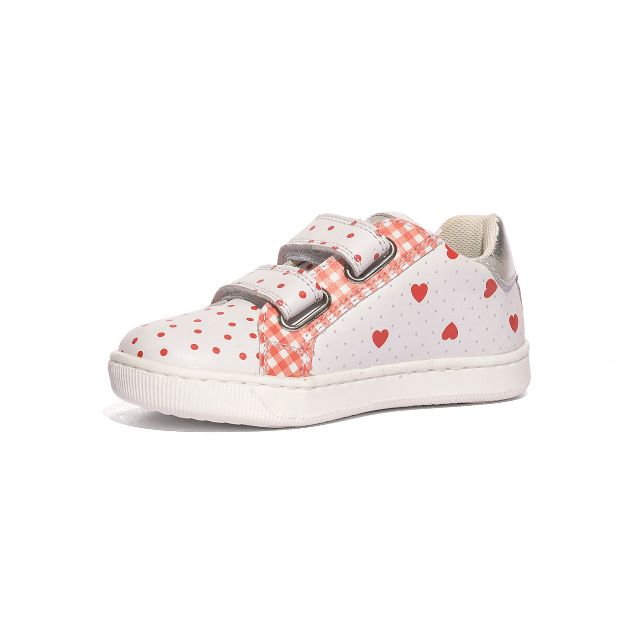 FALCOTTO 0012017749.11.2N16 WHITE RED Sneakers Bambina 
