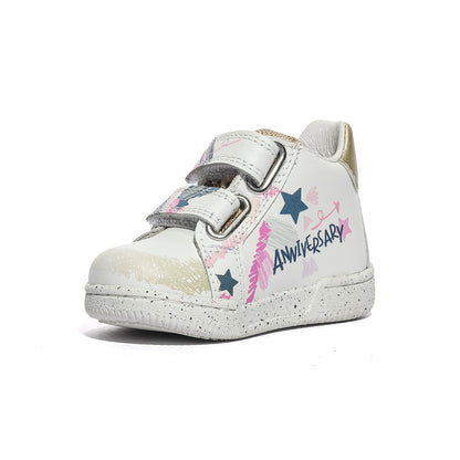 FALCOTTO 0012018217.01.1N03 WHITE PLATINUM Sneakers Bambina 