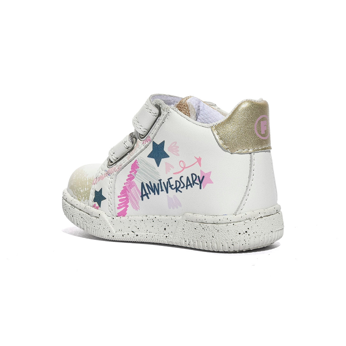 FALCOTTO 0012018217.01.1N03 WHITE PLATINUM Sneakers Bambina 