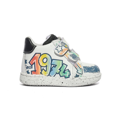 FALCOTTO 0012018217.01.1N21 WHITE BLACK Sneakers Bambino 