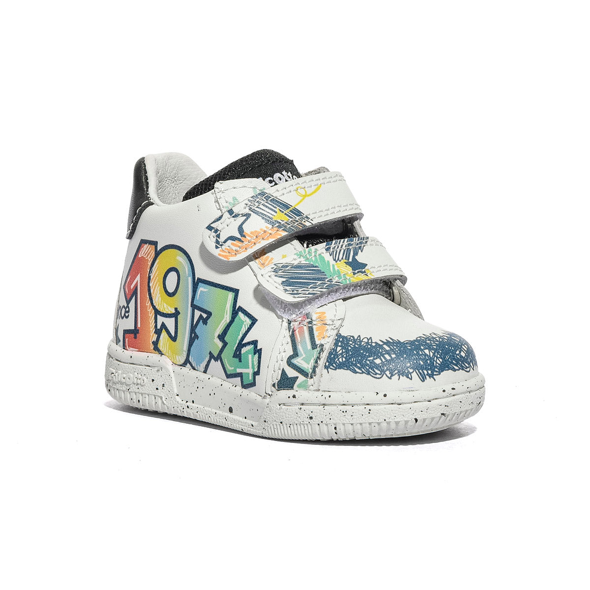 FALCOTTO 0012018217.01.1N21 WHITE BLACK Sneakers Bambino 