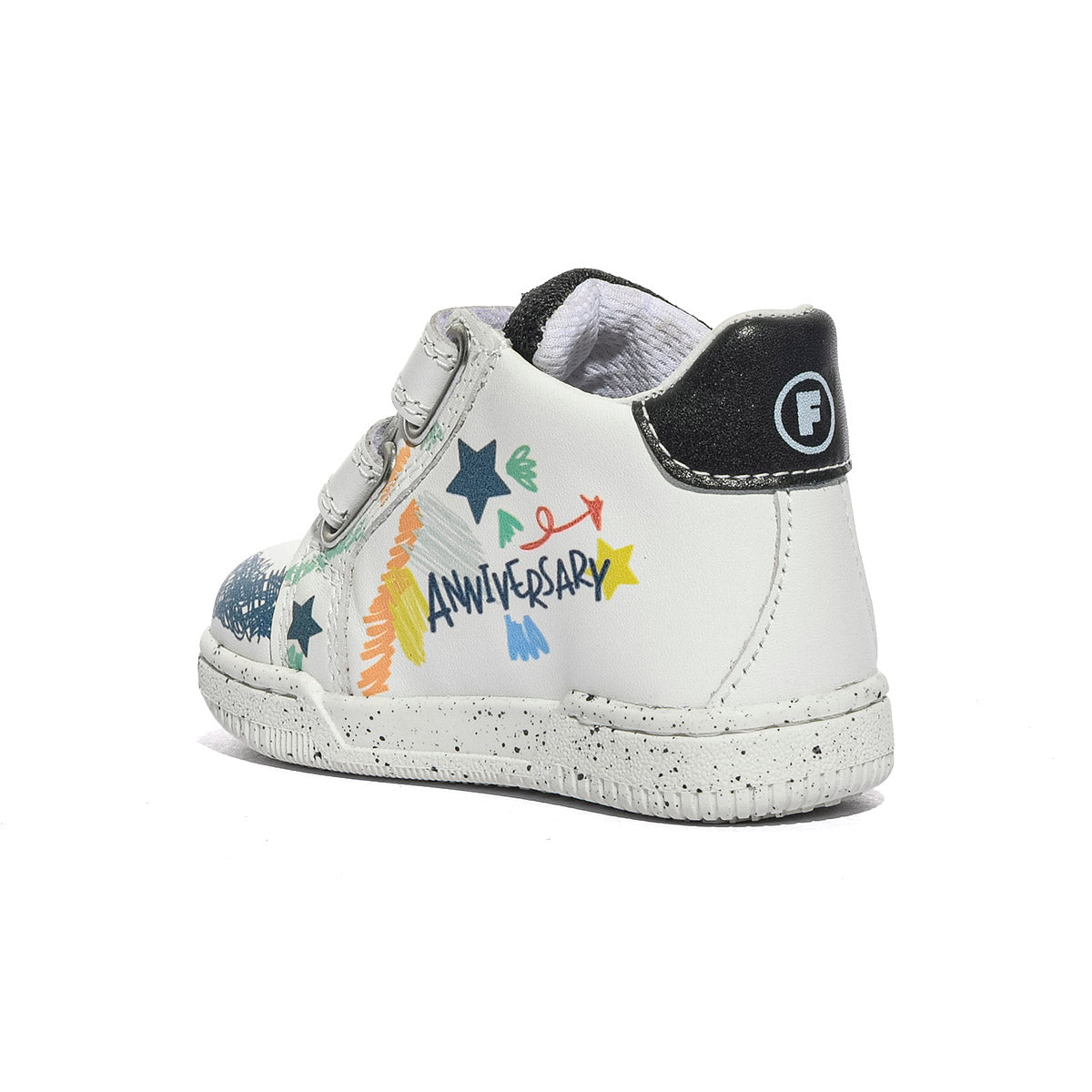 FALCOTTO 0012018217.01.1N21 WHITE BLACK Sneakers Bambino 