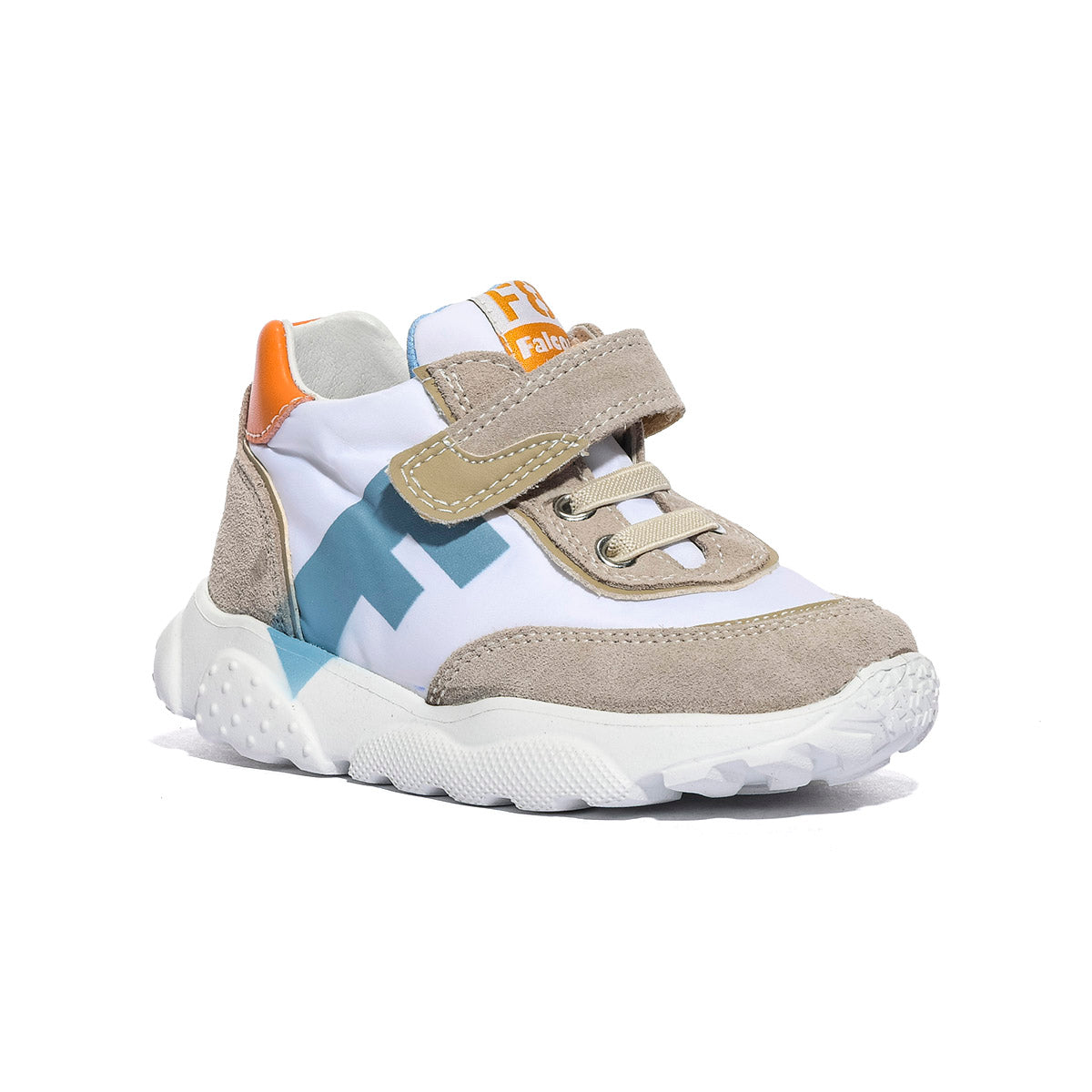FALCOTTO 0012018223.01.1E05 BEIGE WHITE Sneakers Bambino 