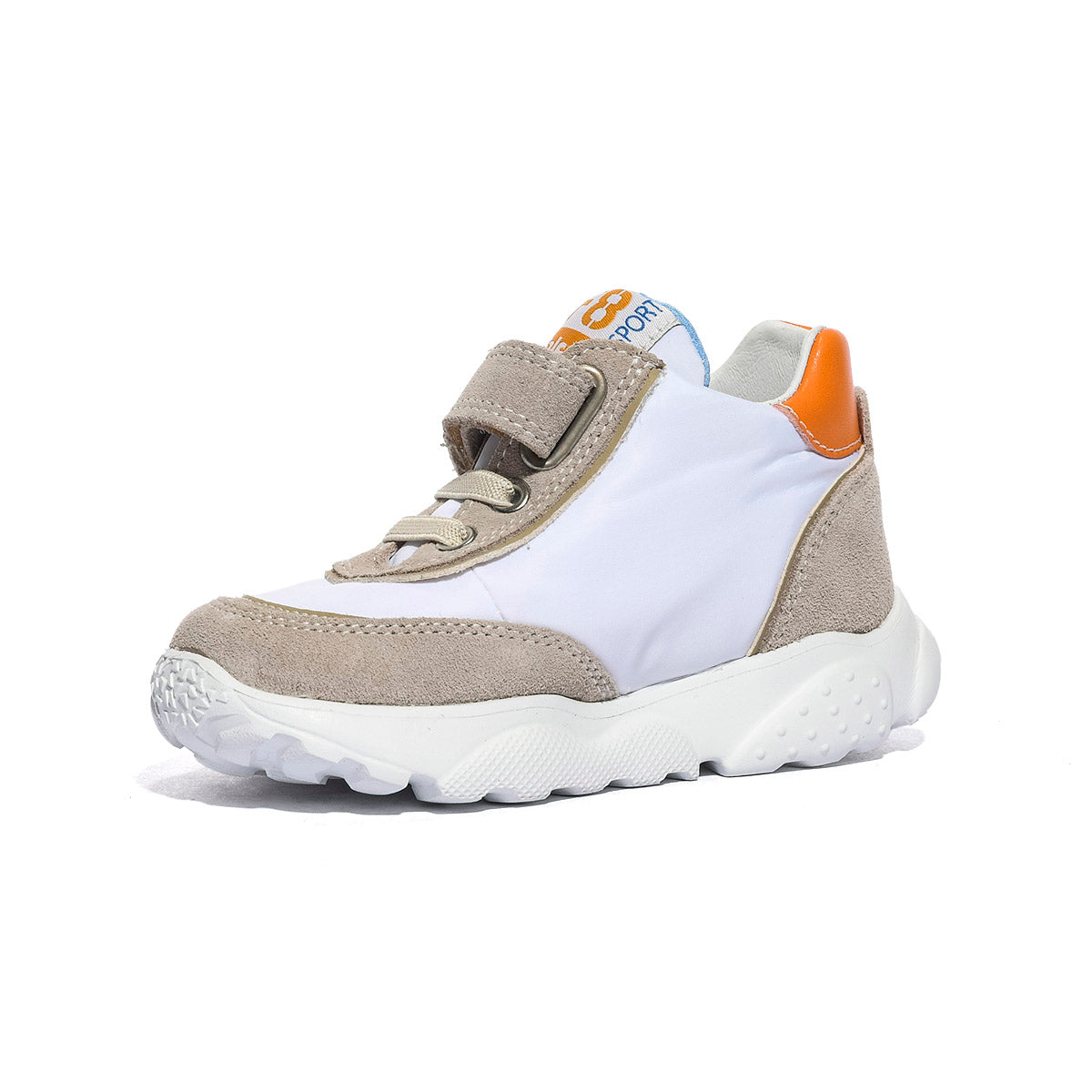 FALCOTTO 0012018223.01.1E05 BEIGE WHITE Sneakers Bambino 