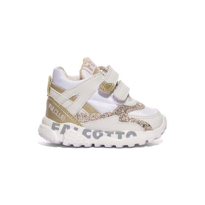 FALCOTTO 0012018224.02.1N03 WHITE PLATINUM Sneakers Bambina 