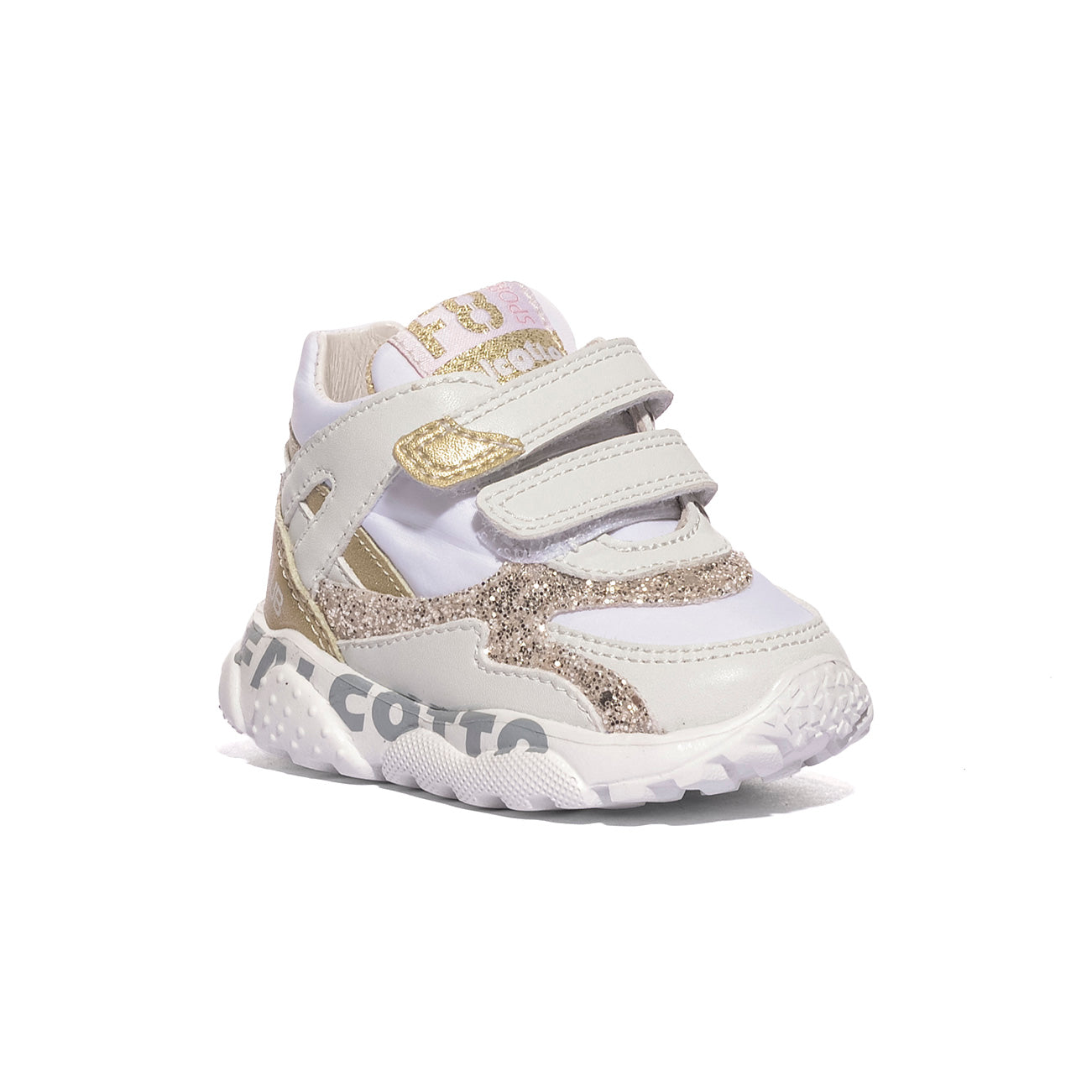 FALCOTTO 0012018224.02.1N03 WHITE PLATINUM Sneakers Bambina 