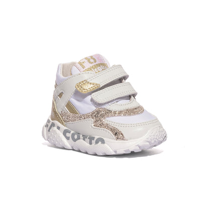FALCOTTO 0012018224.02.1N03 WHITE PLATINUM Sneakers Bambina 