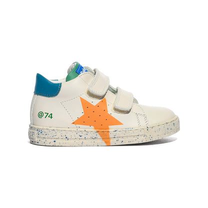 FALCOTTO 0012018847.01.2N01 MILK ORANGE Sneakers Bambino 