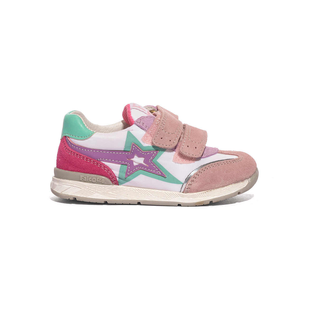 FALCOTTO 0012019007.01.1M14 PINK WHITE Sneakers Bambina 
