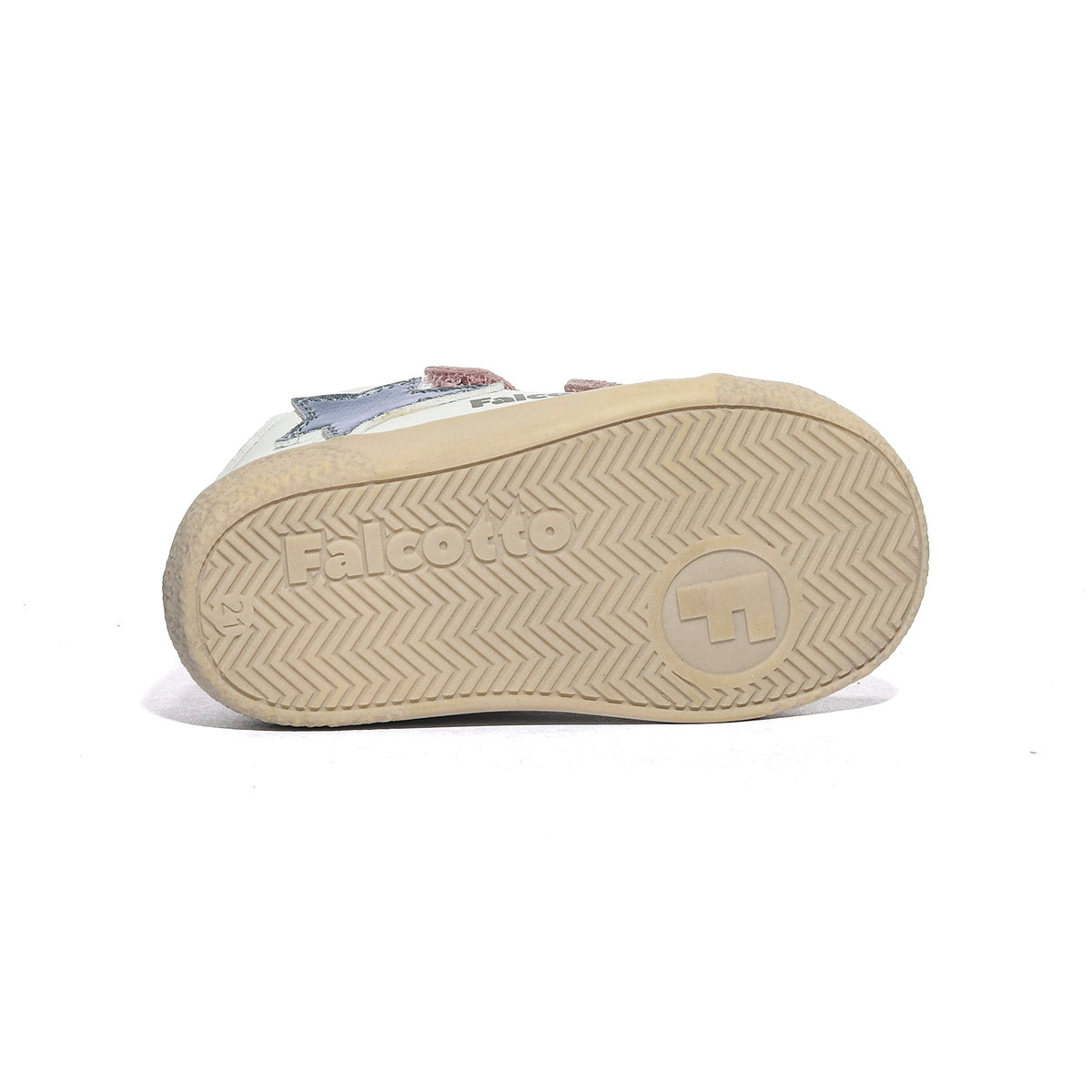 FALCOTTO 0012019043.04.1Q23 SILVER WHITE Sneakers Bambina 