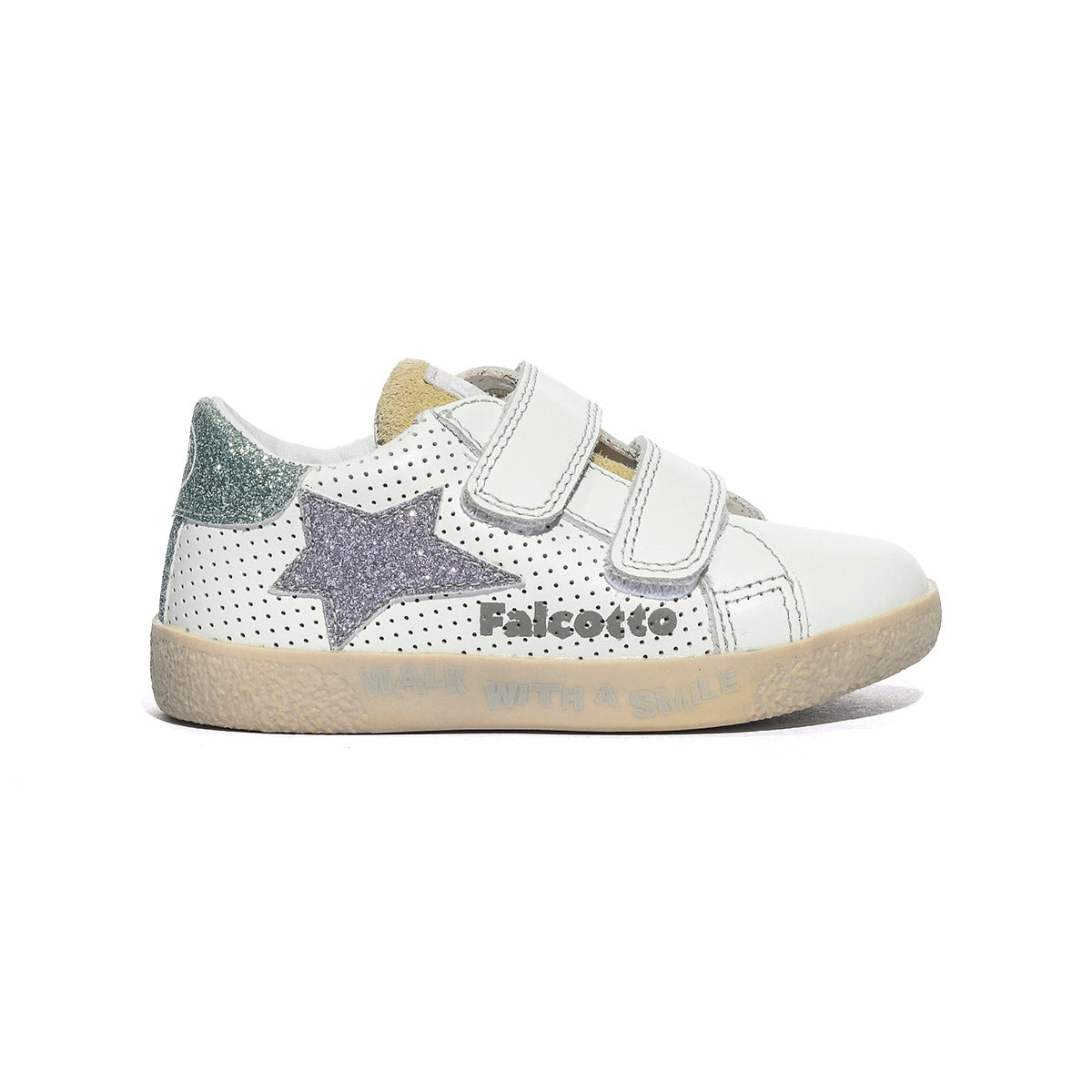 FALCOTTO 0012019043.13.1N34 WHITE LILAC Sneakers Bambina 