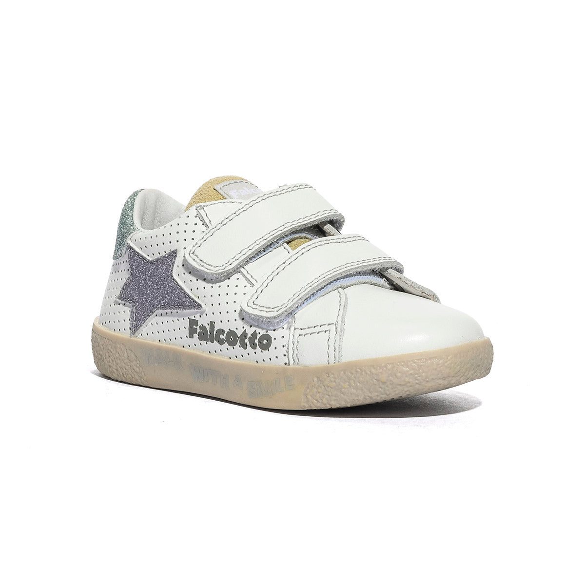 FALCOTTO 0012019043.13.1N34 WHITE LILAC Sneakers Bambina 