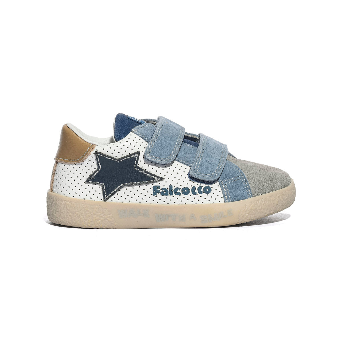 FALCOTTO 0012019043.16.1B86 GREY WHITE Sneakers Bambino 