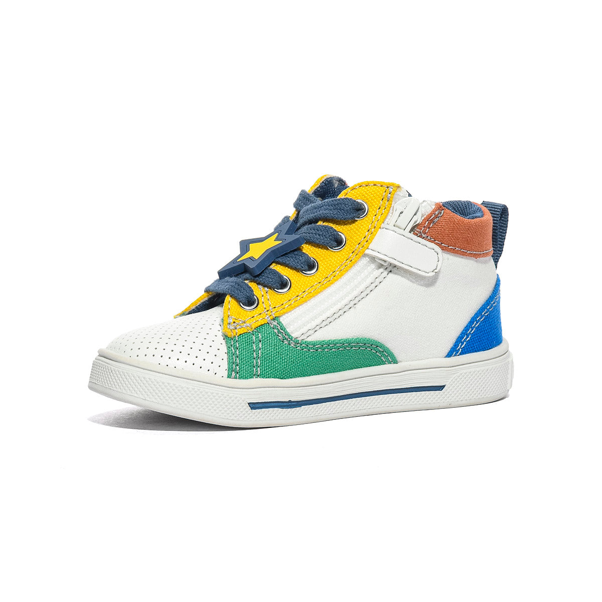 FALCOTTO 0012019054.02.1N17 WHITE YELLOW Sneakers Bambino 