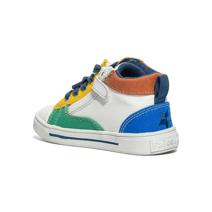 FALCOTTO 0012019054.02.1N17 WHITE YELLOW Sneakers Bambino 