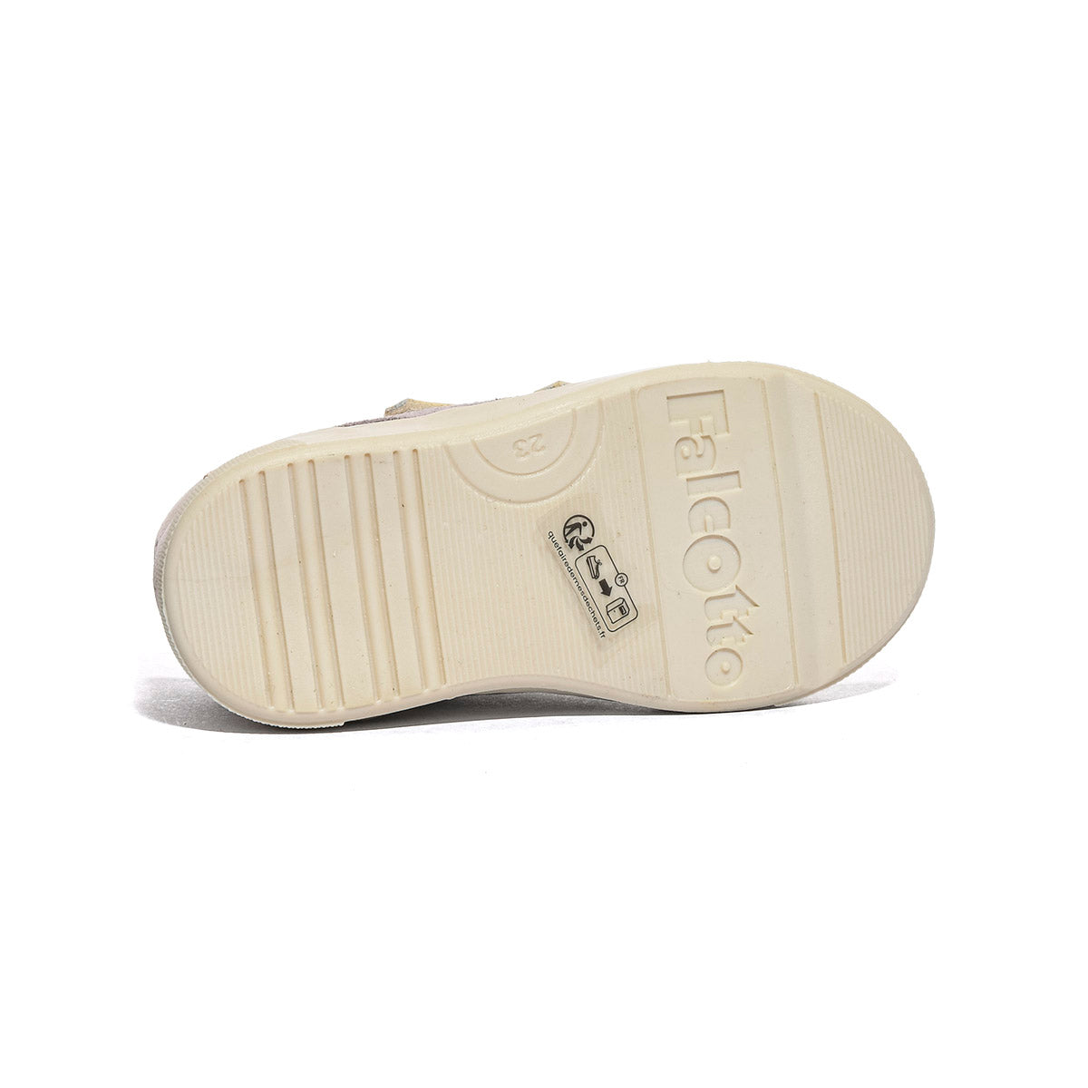 FALCOTTO 0012019160.06.2N13 MILK PLATINUM Sneakers Bambina 