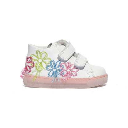 FALCOTTO 0012019174.01.0N01 WHITE Sneakers Bambina 