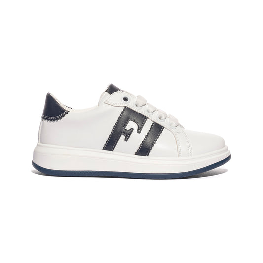 FERRE' FB420 WHITE BLU Sneakers Bambino 