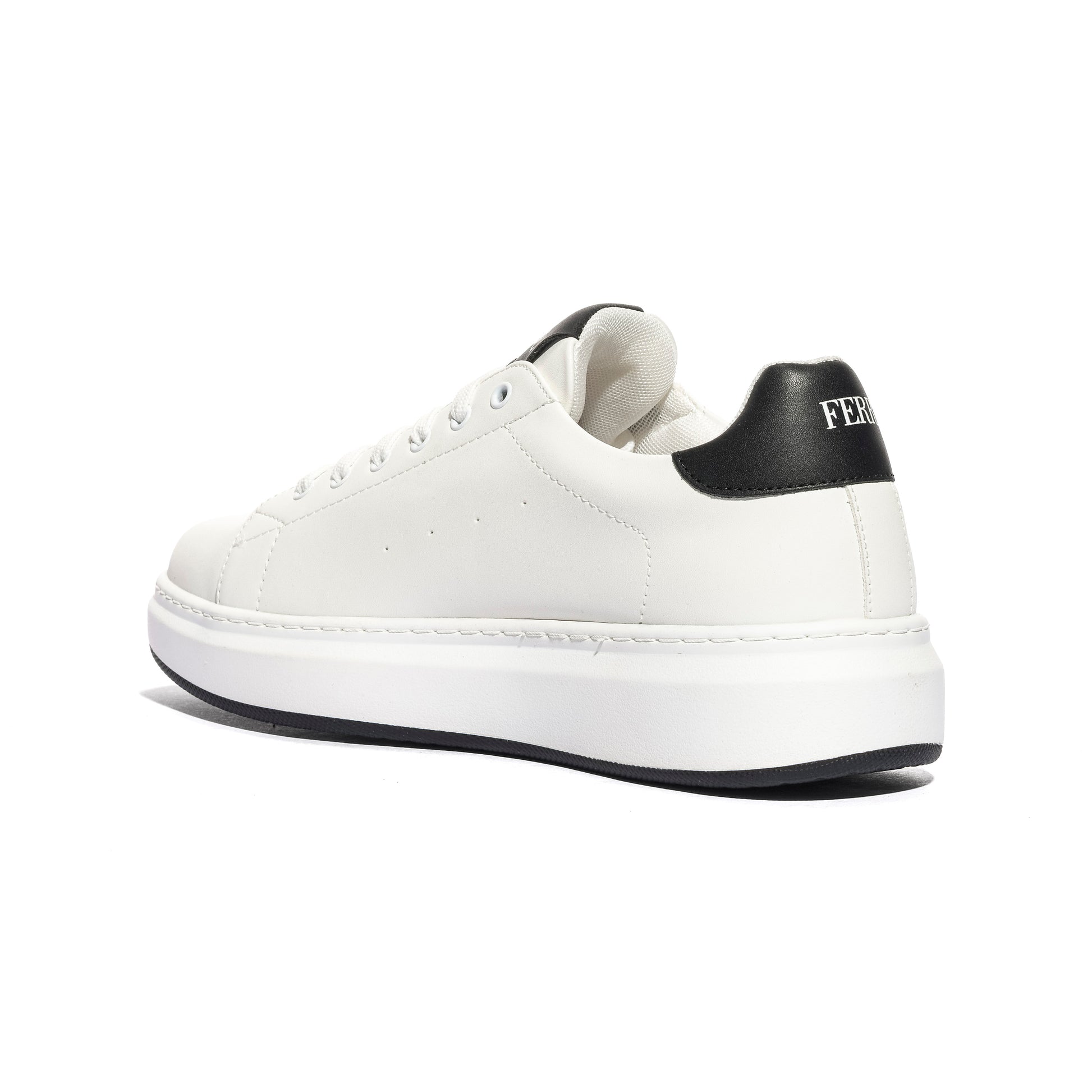 FERRE' FU300 WHITE BLACK Sneakers Uomo 